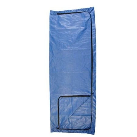 12 Mil Reinforced Heavy Duty Body Bag - Blue Scrim (Case Of 20)